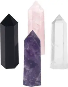 Luckeeper Healing Crystal Wands Set